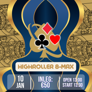 Poker Square HIGHROLLER 8-MAX 10 januari 2026